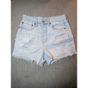 American Eagle Distressed 90s Boyfriend shorts womens size 6